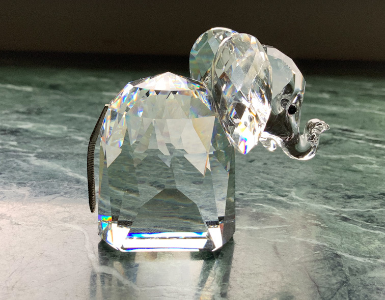 Swarovski Crystal Large Elephant